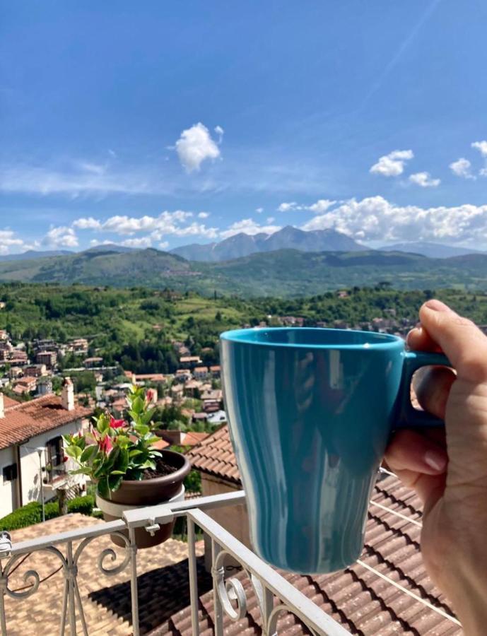 塔利亚科佐Piccola Dimora Accogliente E Molto Panoramica别墅 外观 照片